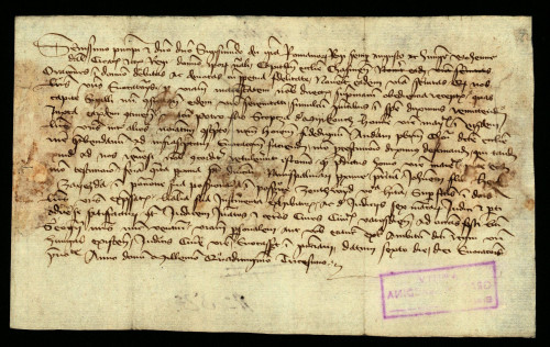 V-55: Čazmanski kaptol izvješćuje kralja Sigismunda, da je pozvao pred njega za 24.IV.-1.V.1430. Ivana, sina Herka od Zajezde, u parnici s gradom Varaždinom