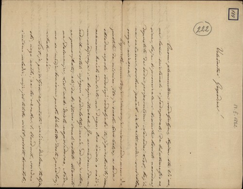 189 | Pismo Ivana Danila Ivanu Kukuljeviću