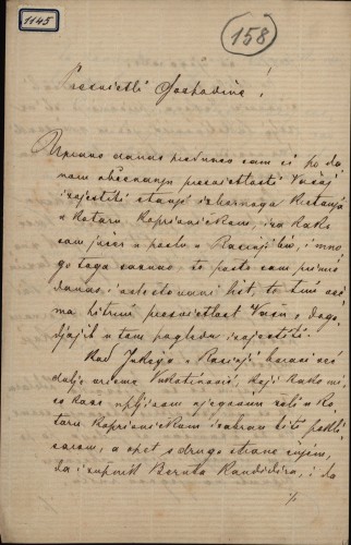 1145 | Pismo Šleihera Ivanu Kukuljeviću