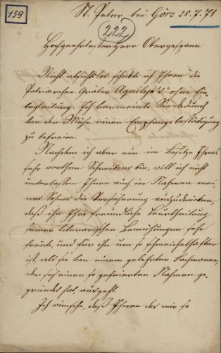 159 | Pismo Ivana Coroninija Ivanu Kukuljeviću