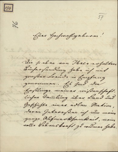156 | Pismo Sigmunda von Conrada Ivanu Kukuljeviću